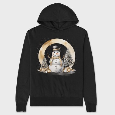 Christmas Winter Friend, Hanorac Oversize Barbati (Unisex)