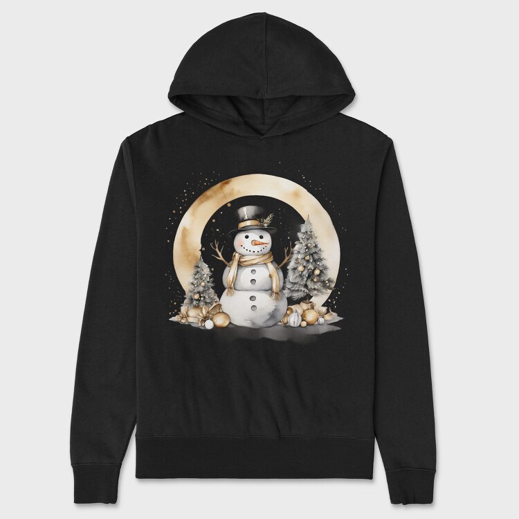 Christmas Winter Friend, Hanorac Oversize Barbati (Unisex)