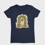 Christmas Wooden Door, Tricou Femei