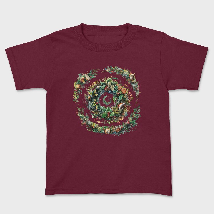 Christmas Wreath Garden, Tricou Copii