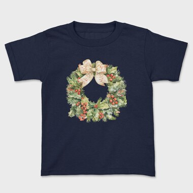 Christmas Wreath Holly, Tricou Copii