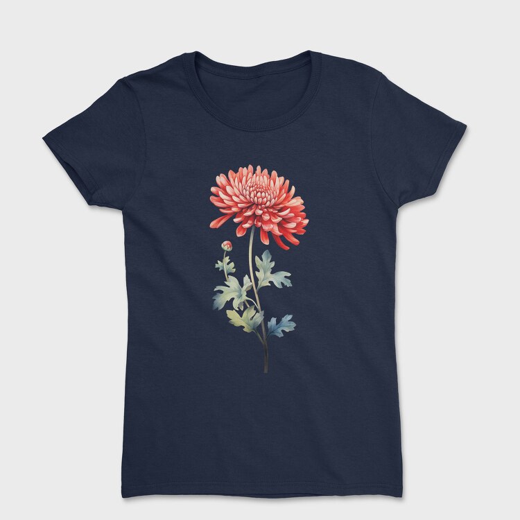 Chrysanthemum Flower 11 November, Tricou Femei