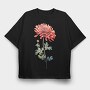 Chrysanthemum Flower 11 November, Tricou Oversize Barbati (Unisex)