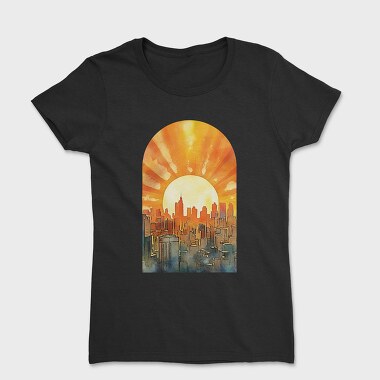 City Sunset Niche, Tricou Femei