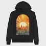 City Sunset Niche, Hanorac Oversize Barbati (Unisex)