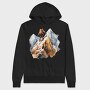 Climber On Peak, Hanorac Oversize Barbati (Unisex)