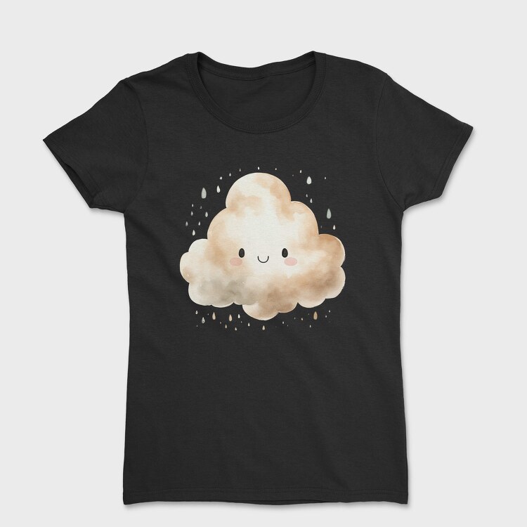 Cloud Rain Splash, Tricou Femei