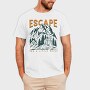 Escape Cabin Mountain, Tricou Barbati (Unisex)