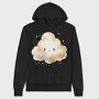 Cloud Rain Splash, Hanorac Oversize Barbati (Unisex)