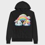 Cloud Rainbow Clouds, Hanorac Oversize Barbati (Unisex)
