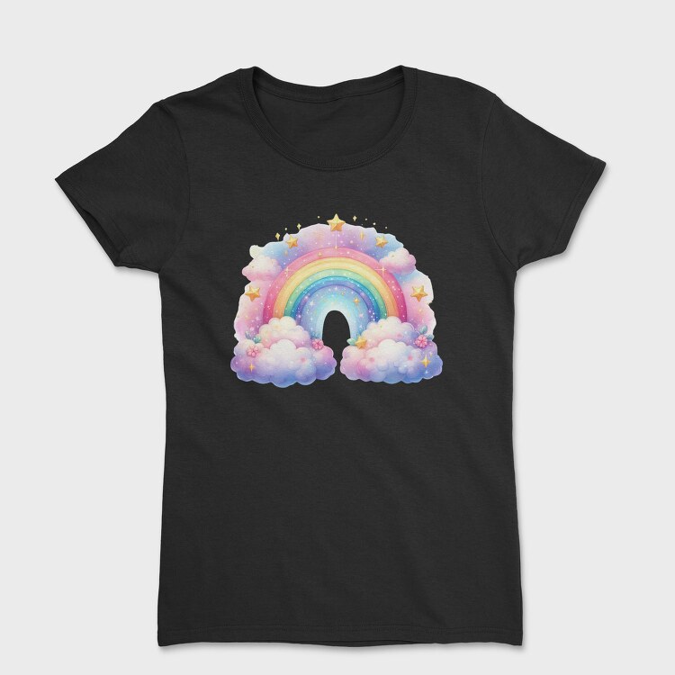 Cloud Rainbow Skyway, Tricou Femei