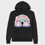 Cloud Rainbow Skyway, Hanorac Oversize Barbati (Unisex)