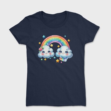 Cloud Rainbow Stars, Tricou Femei