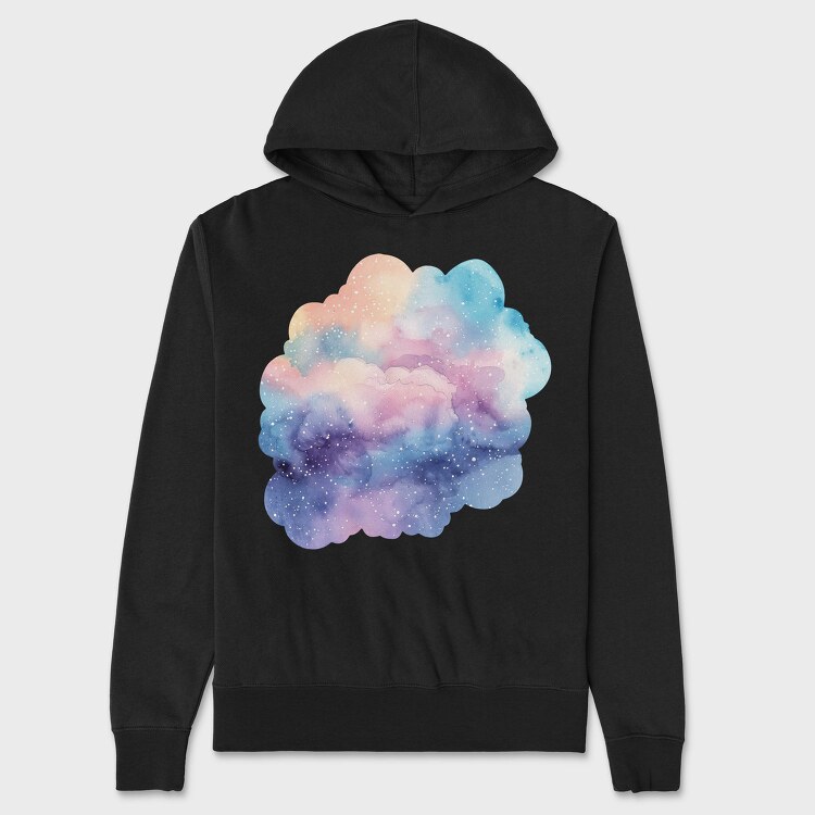 Cloud Sky Glow, Hanorac Oversize Barbati (Unisex)