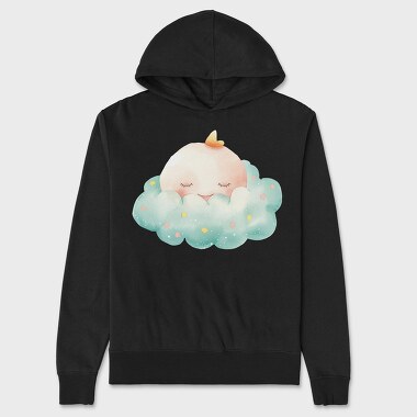 Cloud Sleepy Stars, Hanorac Oversize Barbati (Unisex)
