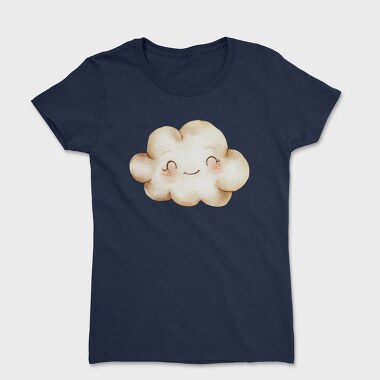 Cloud Smiling Face, Tricou Femei