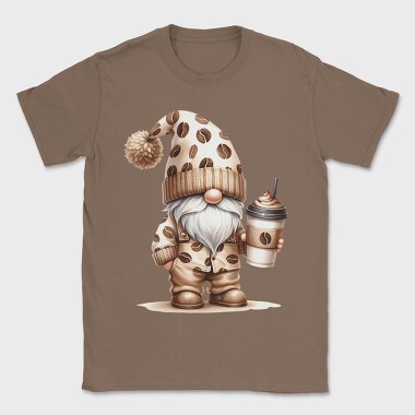 Coffee Chic Gnome, Tricou Barbati (Unisex)