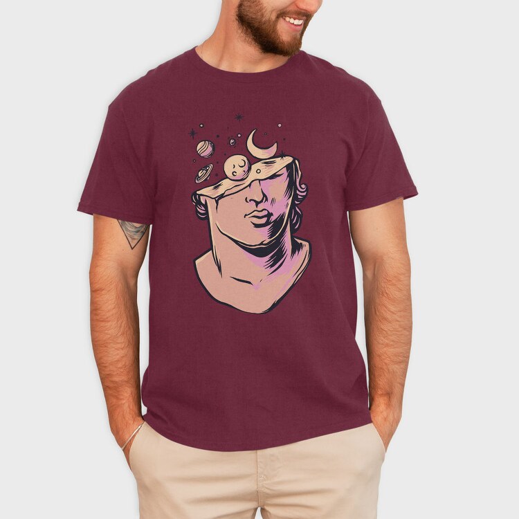 Space Muse, Tricou Barbati (Unisex)