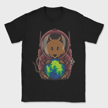 Space Squirrel Planet, Tricou Barbati (Unisex)