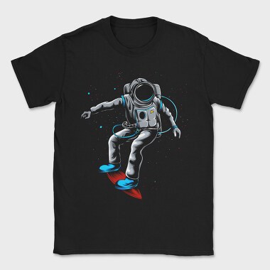 Space Surfer, Tricou Barbati (Unisex)