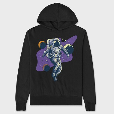 Spacewalker, Hanorac Oversize Barbati (Unisex)