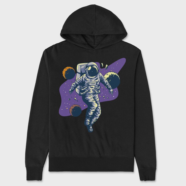 Spacewalker, Hanorac Oversize Barbati (Unisex)