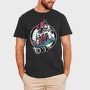 Skateboarding Skull, Tricou Barbati (Unisex)