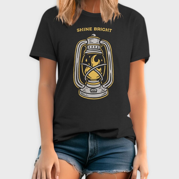 Lantern Light Shine, Tricou Barbati (Unisex)