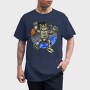 Space Otter Explorer, Tricou Barbati (Unisex)