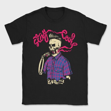 Stay Cool Skull, Tricou Barbati (Unisex)