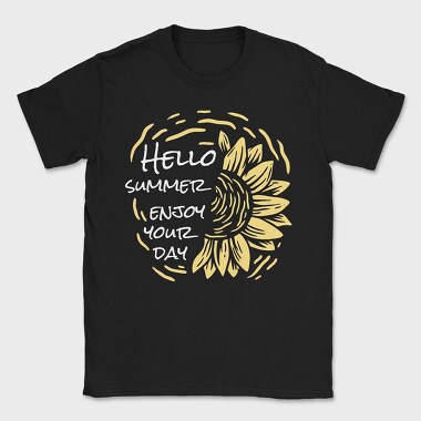 Sunflower Breeze, Tricou Barbati (Unisex)