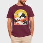 Mountains Wolf Moose, Tricou Barbati (Unisex)