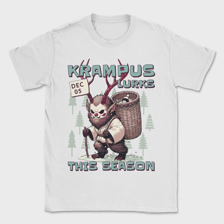 Trend Krampuslurks, Tricou Barbati (Unisex)