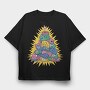 Tree Joystick, Tricou Oversize Barbati (Unisex)
