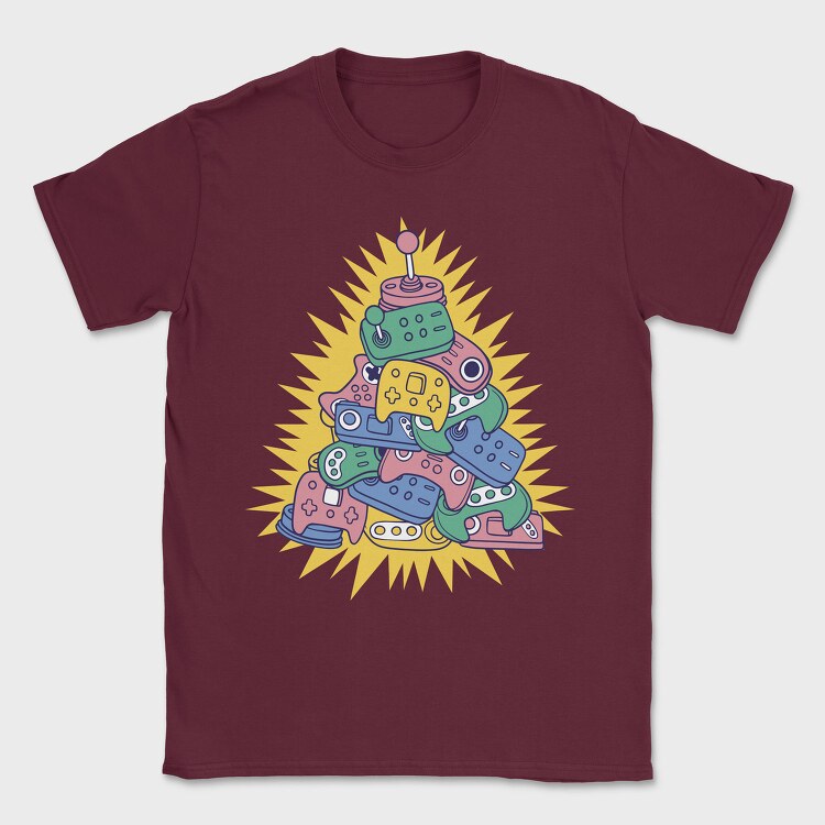 Tree Joystick, Tricou Barbati (Unisex)