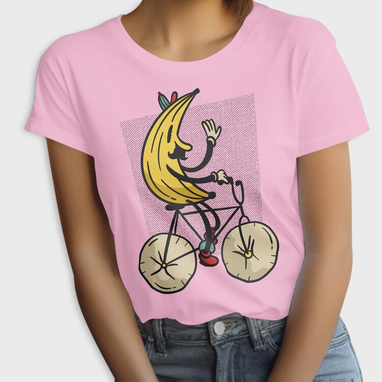 Banana Riding Bike, Tricou Femei