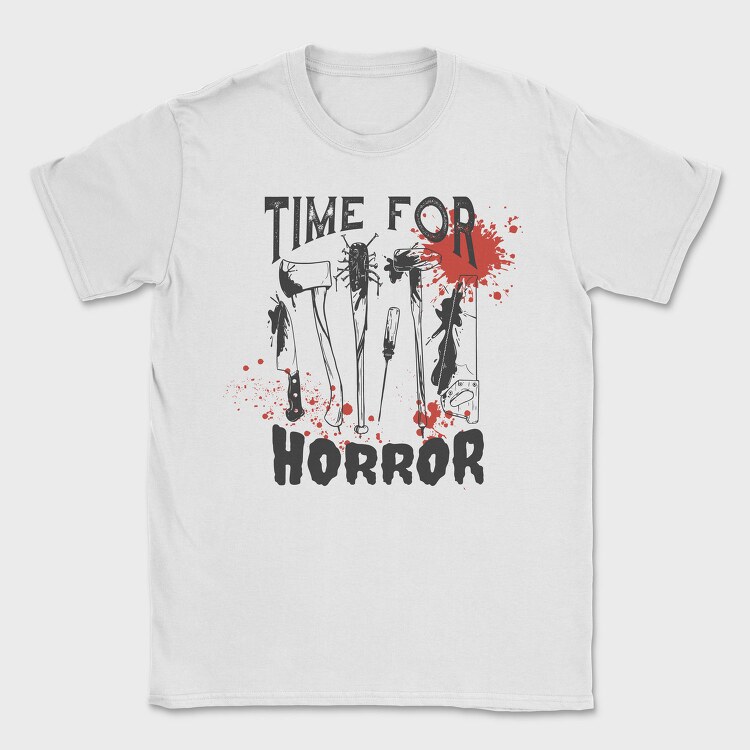 Time for Horror Halloween, Tricou Barbati (Unisex)