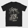Vintage Cafe Racer, Tricou Barbati (Unisex)