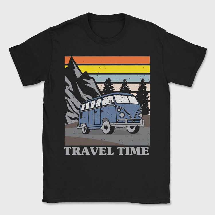 Vintage Road Trip, Tricou Barbati (Unisex)