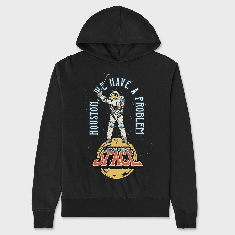 We Have A Problem Space, Hanorac Oversize Barbati (Unisex)