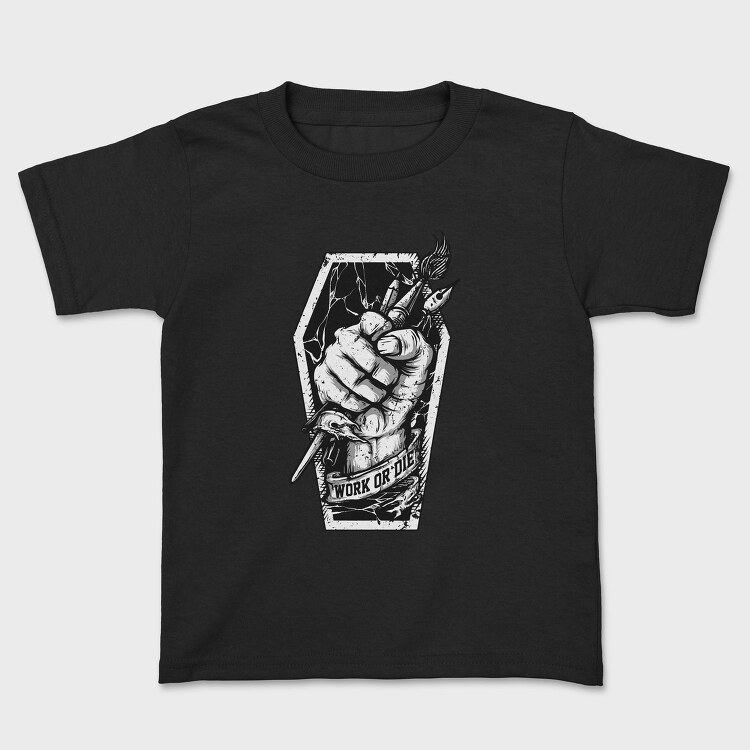 Work Or Die Fist, Tricou Copii