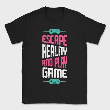Escape And Play, Tricou Barbati (Unisex)
