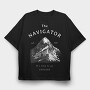 Explore 1991, Tricou Oversize Barbati (Unisex)