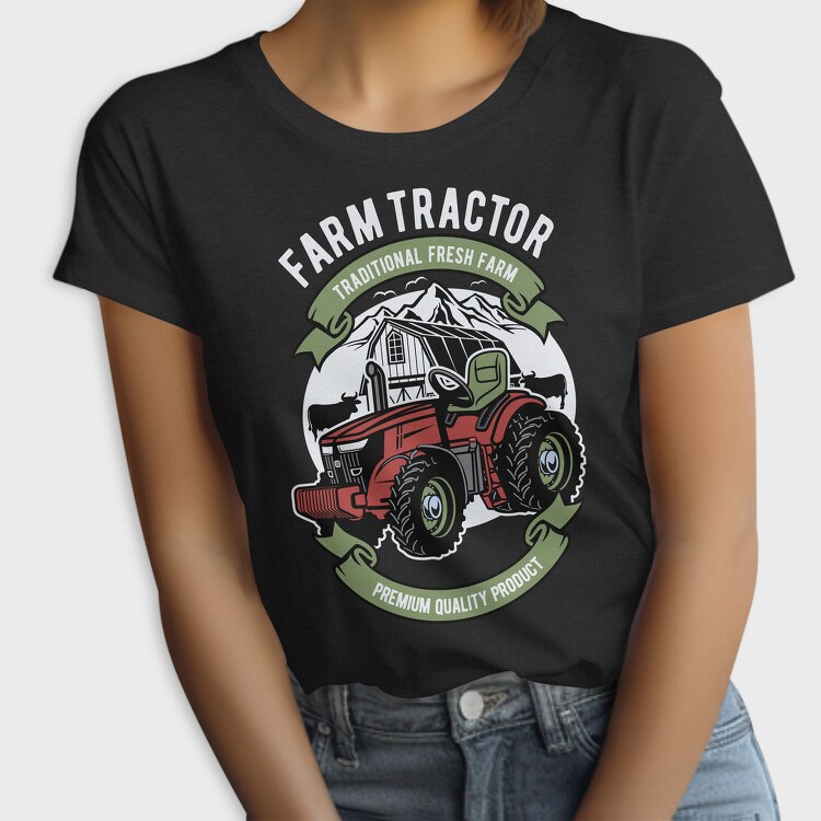 Farm Fresh Tractor, Tricou Femei
