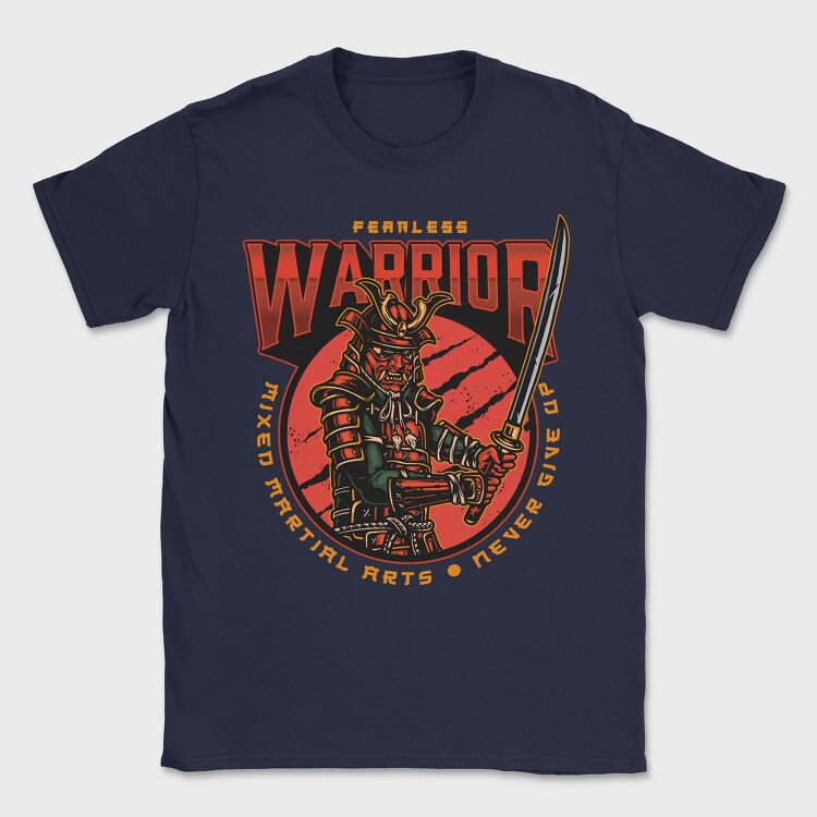 Fearless Warrior Arts, Tricou Barbati (Unisex)