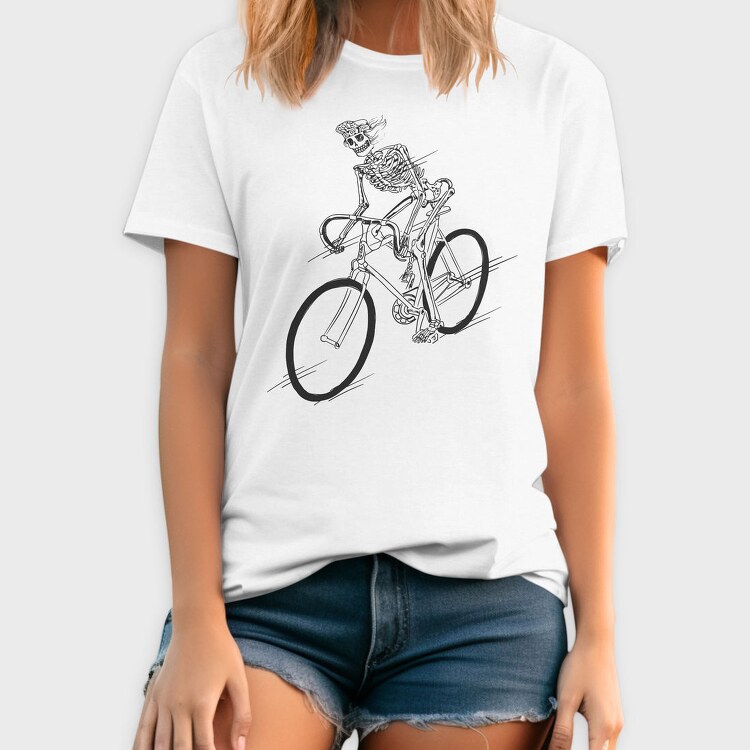 Skeleton Rider, Tricou Barbati (Unisex)