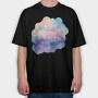 Cloud Sky Glow, Tricou Oversize Barbati (Unisex)