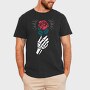 Skeleton Rose, Tricou Barbati (Unisex)