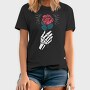 Skeleton Rose, Tricou Barbati (Unisex)