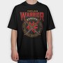 Fearless Warrior Samurai, Tricou Oversize Barbati (Unisex)